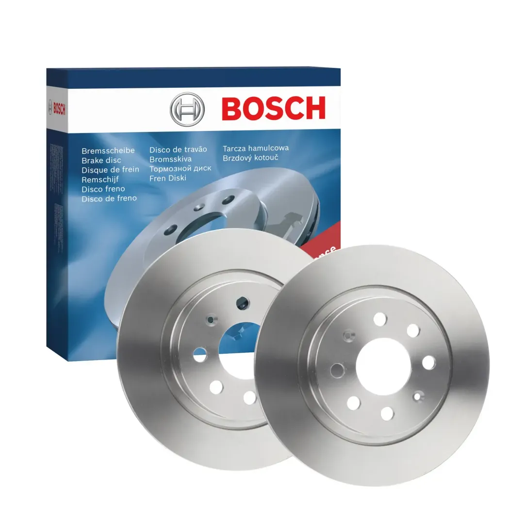 Bosch Rear Brake Disc Solid 264Mm Fiat Grande Punto 05- | 0986 479 517 | Euro Car Parts - Image 1