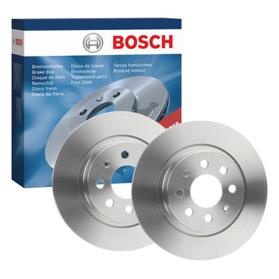 Bosch Rear Brake Disc Solid 264Mm Fiat Grande Punto 05- | 0986 479 517 | Euro Car Parts - Thumbnail 2