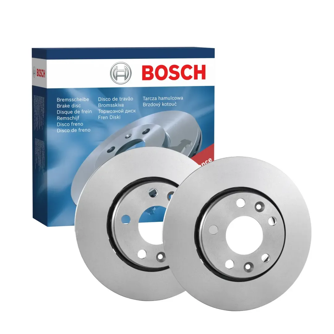 Bosch Front Brake Disc Laguna Iii 08- 1.5Dci 2008- Frt | 0986 479 553 | Euro Car Parts - Image 1