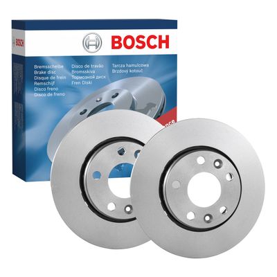 Bosch Front Brake Disc Laguna Iii 08- 1.5Dci 2008- Frt | 0986 479 553 | Euro Car Parts - Thumbnail 2