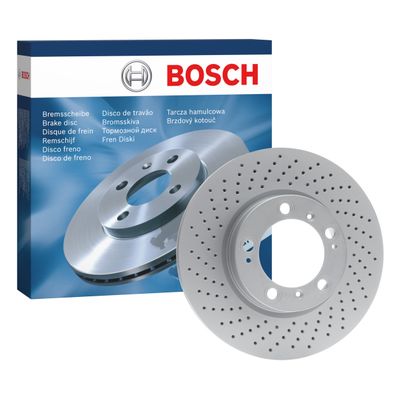 Bosch Left Hand Front Brake Disc Porsche 911 (996 & 997) Boxster (986 987) | 0986 479 549 | Euro Car Parts - Thumbnail 2