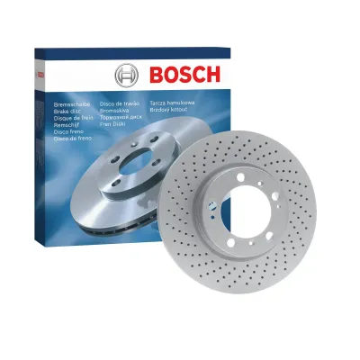 Bosch Left Hand Front Brake Disc Porsche 911 (996 & 997) Boxster (986 987) | 0986 479 549 | Euro Car Parts