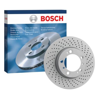 Bosch Right Hand Front Brake Disc Porsche 911 (996 & 997) Boxster (986 987) | 0986 479 550 | Euro Car Parts - Thumbnail 2