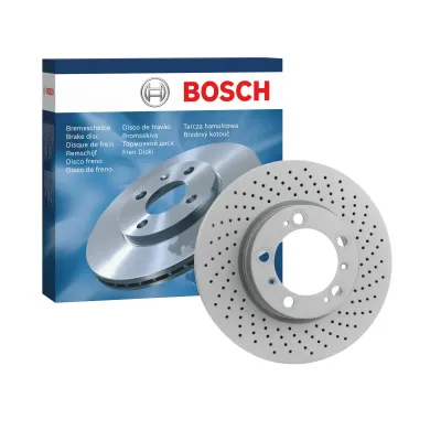 Bosch Right Hand Front Brake Disc Porsche 911 (996 & 997) Boxster (986 987) | 0986 479 550 | Euro Car Parts