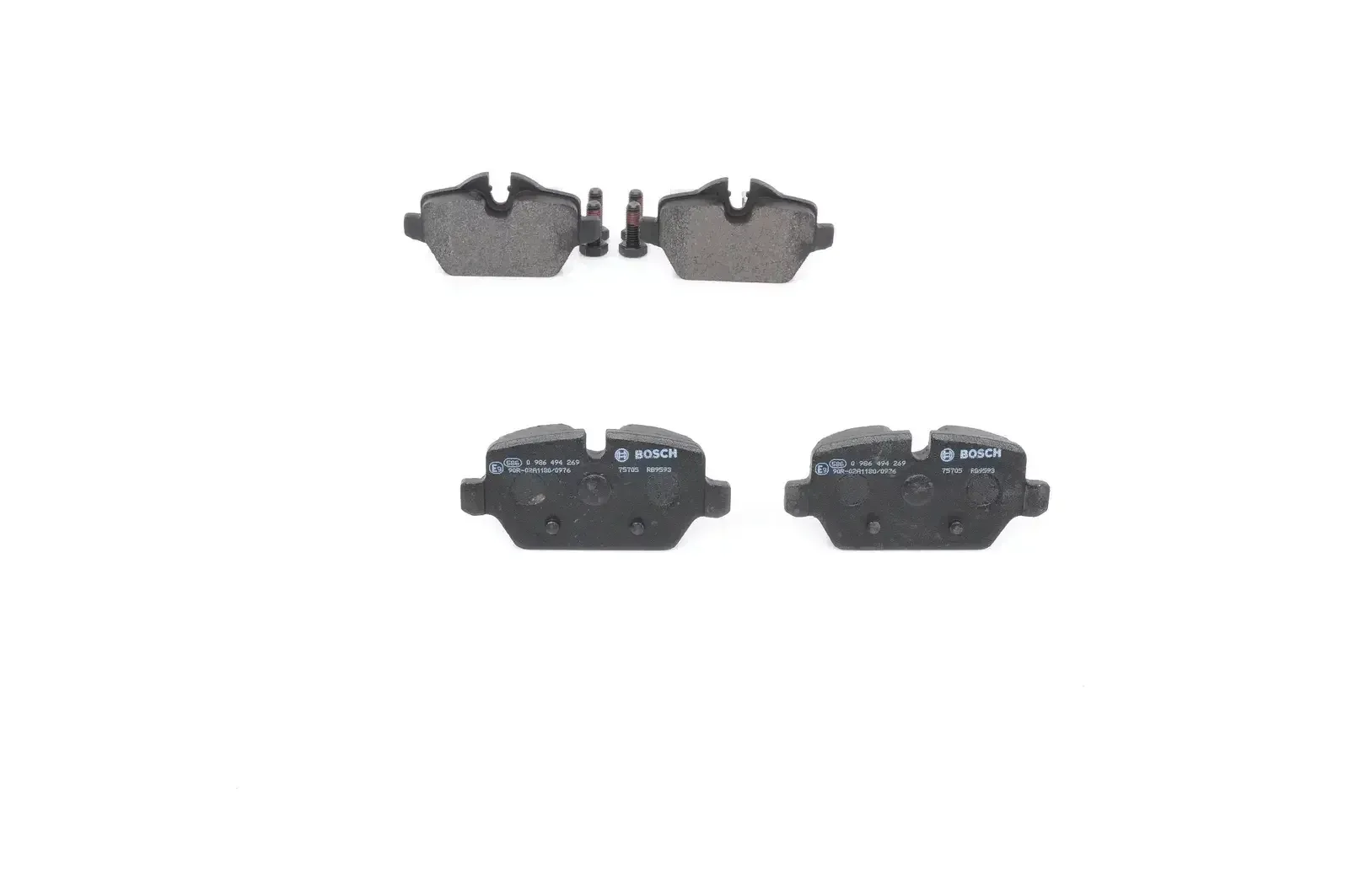Bosch Rear Break Pads E87 Bmw 116 118 | 0986 494 269 | Euro Car Parts - Image 1