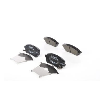 Bosch Front Brake Pads Mazda 2 (10/07 -) | 0986 494 321 | Euro Car Parts - Thumbnail 2