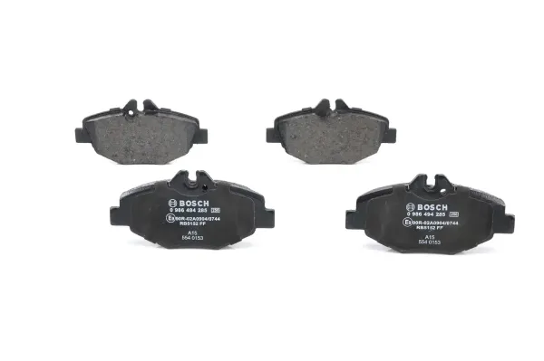 Bosch Front Brake Pads Mercedes W211 2002-> | 0986 494 285 | Euro Car Parts