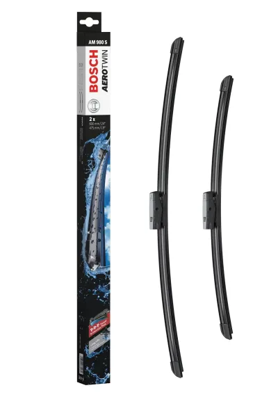 Am980S (Bosch) Flat Blade Set > 475/600Mm | 3397 007 559 | Euro Car Parts