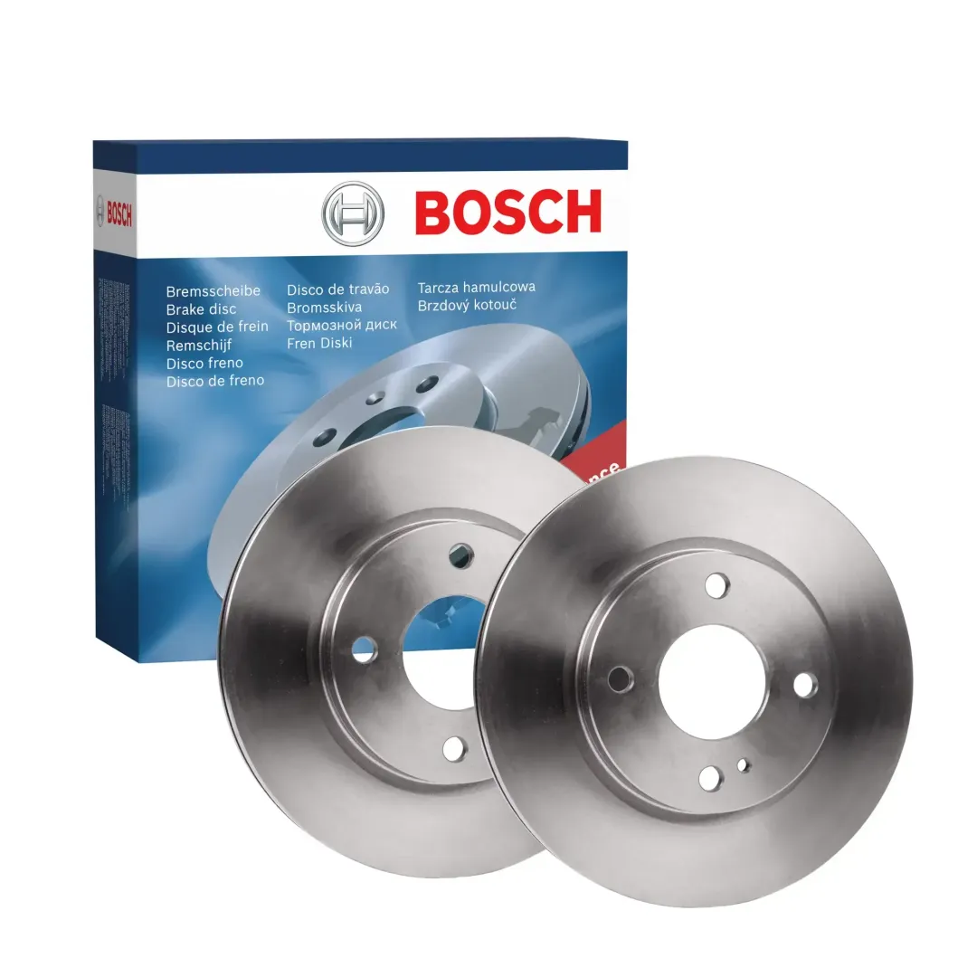 Bosch Front Brake Disc 258Mm Ford Fiesta 08- | 0986 479 S38 | Euro Car Parts - Image 1