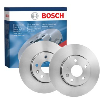 Bosch Front Brake Discs 276Mm Vented Astra Vi Cruze 1.6 09- | 0986 479 643 | Euro Car Parts - Thumbnail 2
