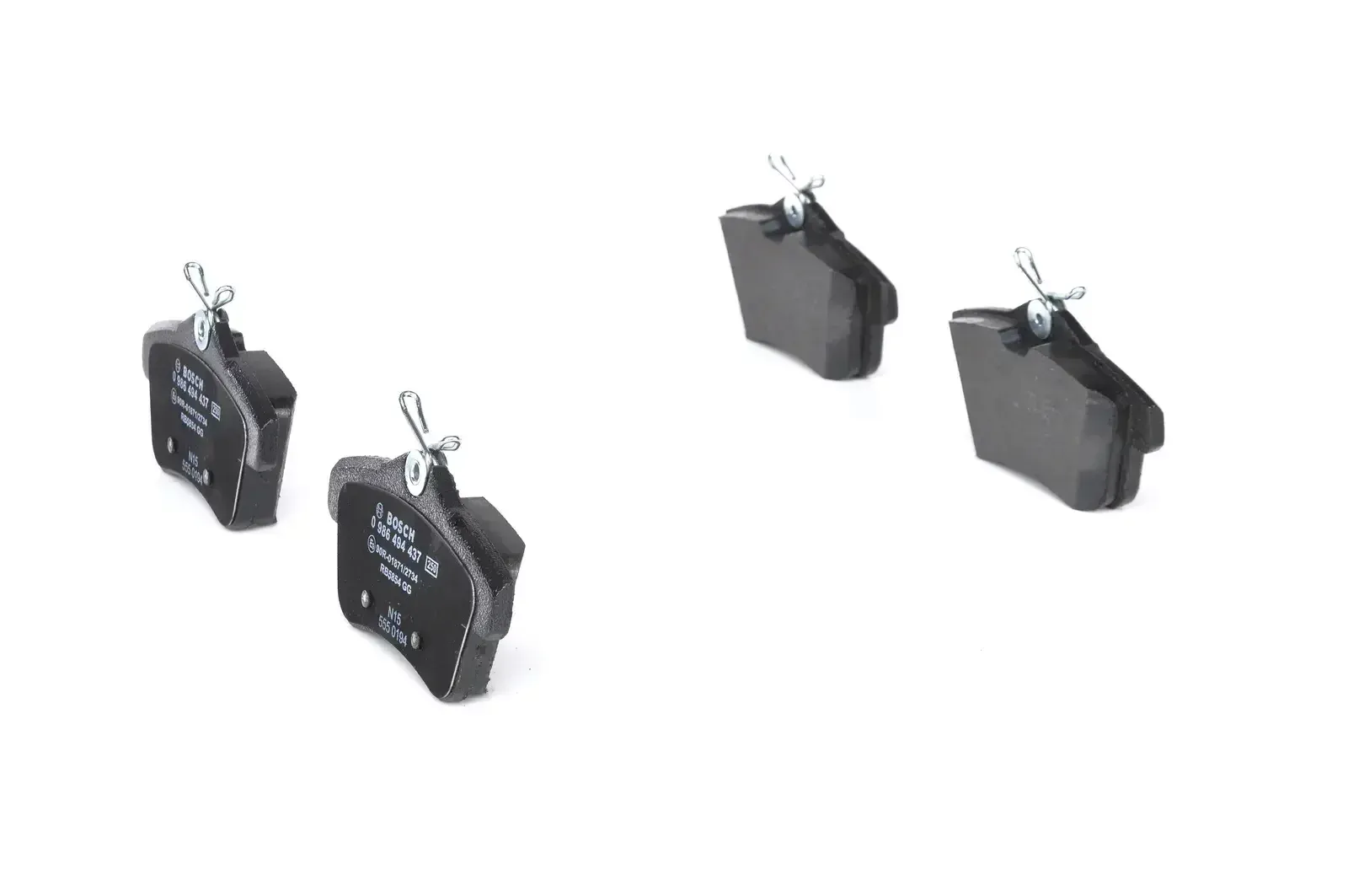 Bosch Rear Break Pads Peugeot 3008 / 5008 (09-) *w/o Sensor* | 0986 494 437 | Euro Car Parts - Image 1
