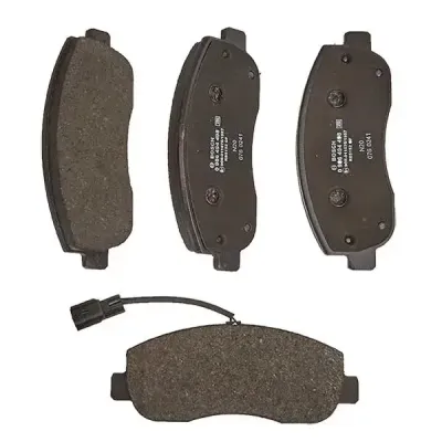 Bosch Front Brake Pads Vauxhall Movano (05/10 -) | 0986 494 498 | Euro Car Parts