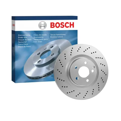 Bosch Front Brake Discs Mercedes C/e-Class/ Slk (10 -) *344Mm* | 0986 479 764 | Euro Car Parts