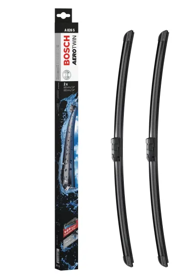 A826S (Bosch) Flat Blade Set > 600/600Mm | 3397 009 826 | Euro Car Parts