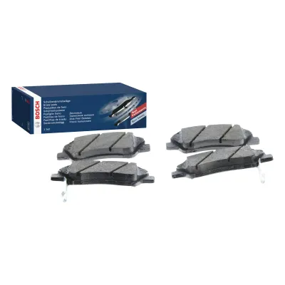 Bosch Front Brake Pads Kia Rio (09/11 -) *w/o Spring Holes* | 0986 494 563 | Euro Car Parts