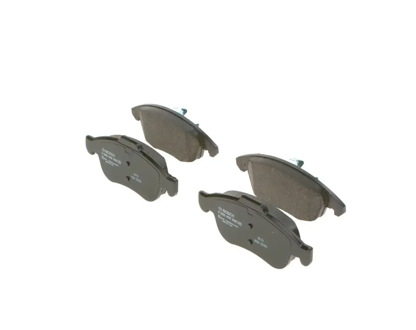 Bosch Front Brake Pads C4 Picasso | 0986 495 258 | Euro Car Parts - Image 1