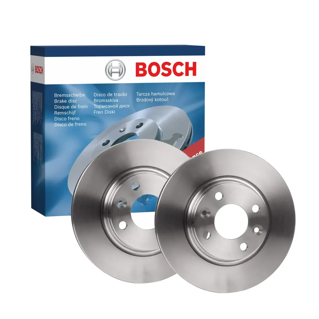 Bosch Front Brake Disc Renault Clio Iv (2012-) 258Mm (V) | 0986 479 A86 | Euro Car Parts - Image 1