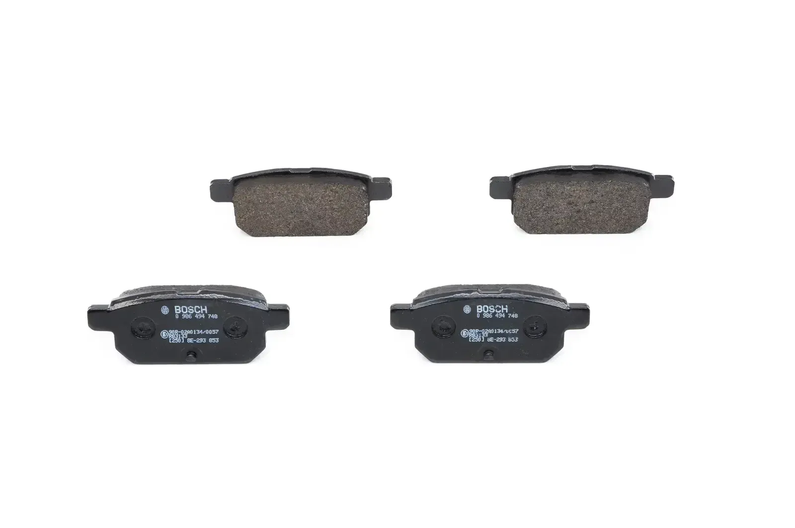 Bosch Rear Brake Pads Suzuki Swift Mk Iv (10/10 -) | 0986 494 748 | Euro Car Parts - Image 1