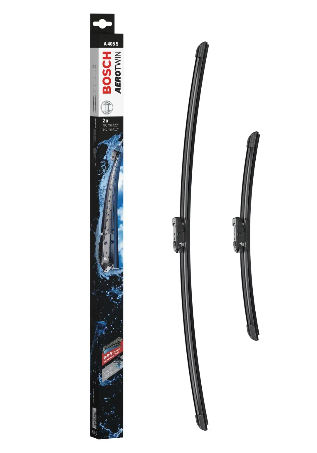 A405S (Bosch) Flat Blade Set > 340/700Mm | 3397 014 405 | Euro Car Parts - Image 1
