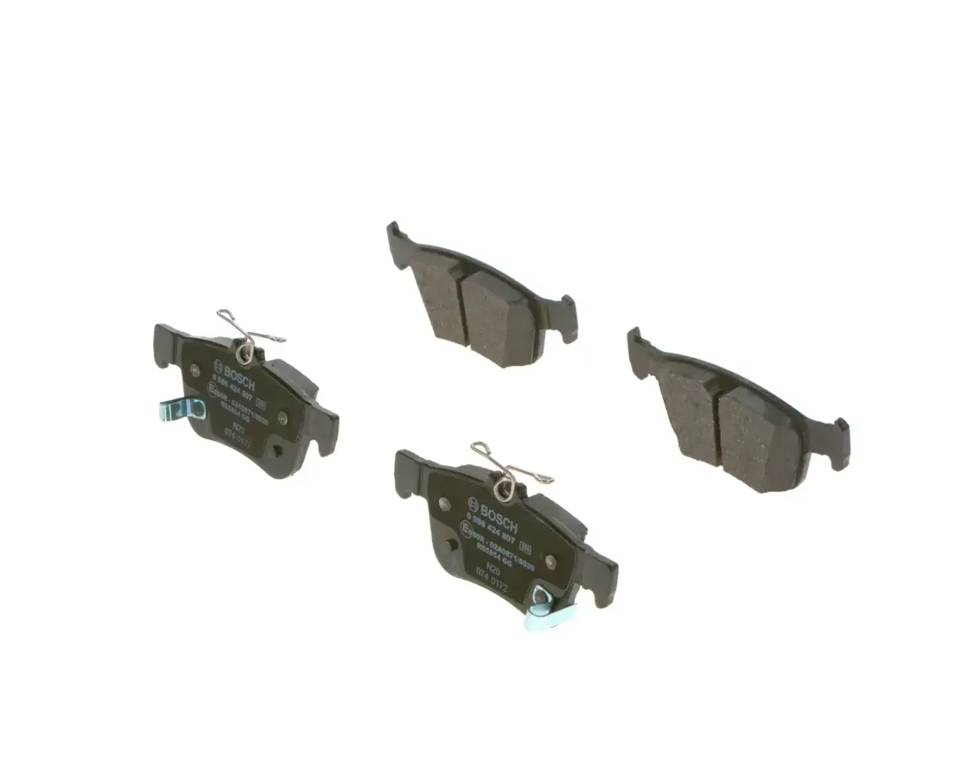 Bosch Rear Brake Pads Honda Civic (2015 - ) | 0986 424 807 | Euro Car Parts - Image 1