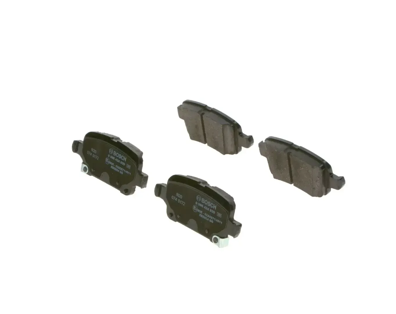 Bosch Rear Break Pads Vauxhall Astra- K (15-) *trw Bs* | 0986 424 839 | Euro Car Parts - Image 1