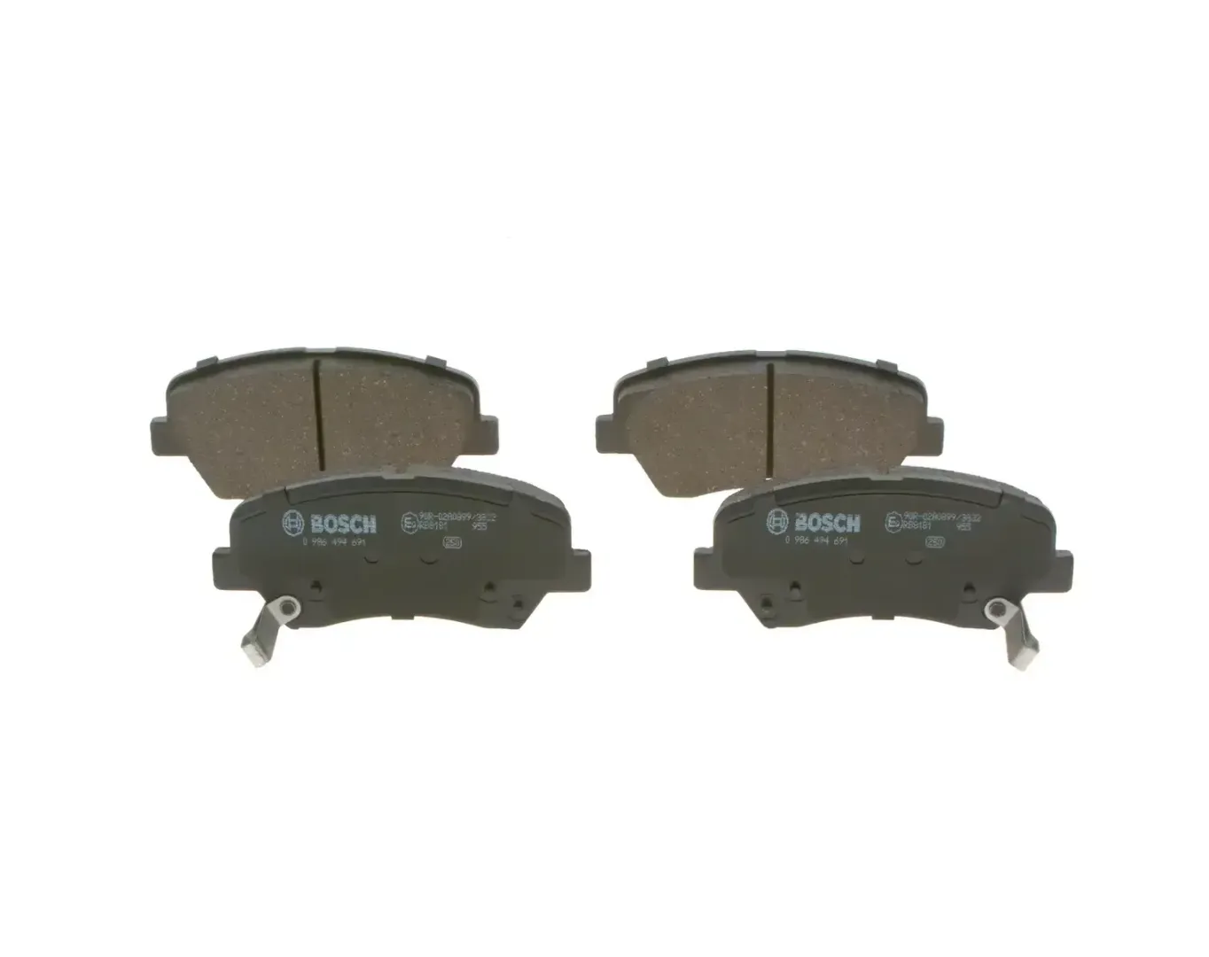 Bosch Front Brake Pads Hyundai I30 (11-) *280Mm Discs* | 0986 494 691 | Euro Car Parts - Image 1
