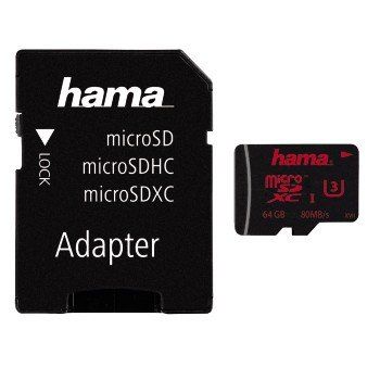 Hama 00123979 memory card 64 GB MicroSDXC Class 3 UHS - Image 1