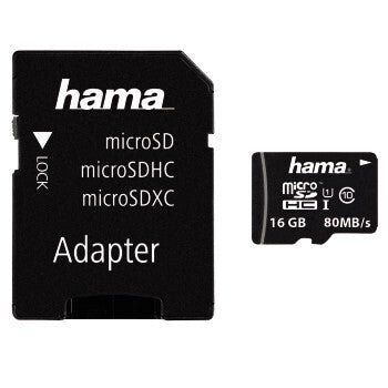 Hama microSDHC 16GB UHS-I Class 10 - Image 1