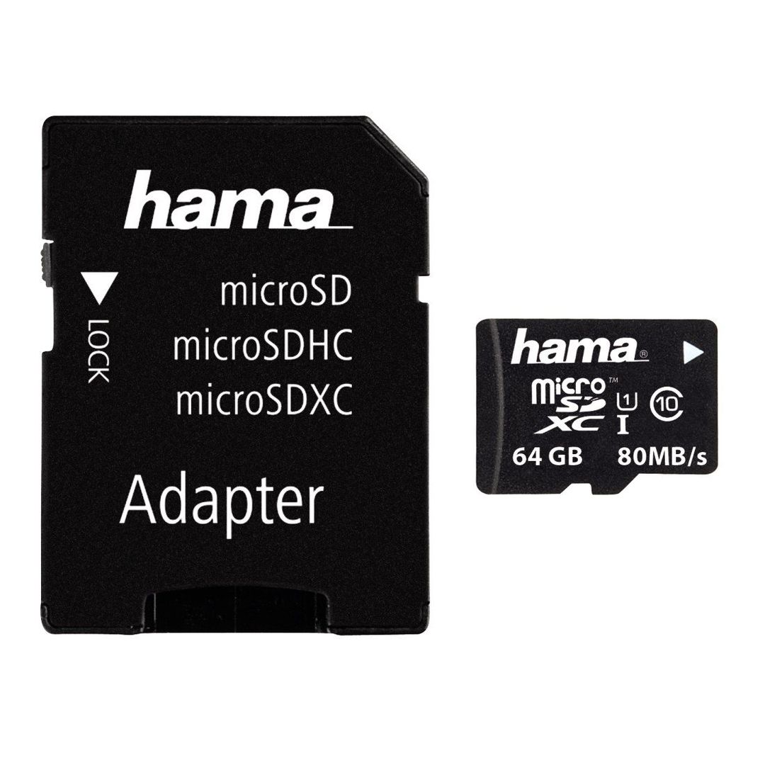 Hama microSDXC 64GB UHS-I Class 10 - Image 1