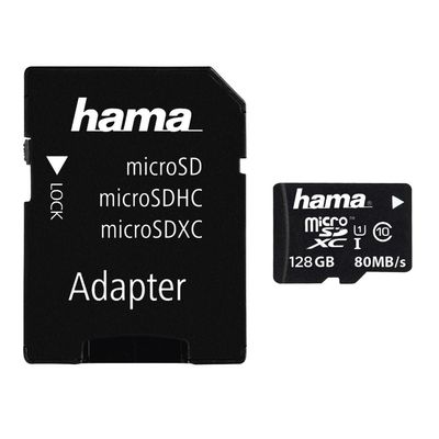 MICROSDXC 128GB CLASS 10 UHSI 100MBS
