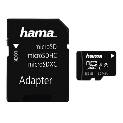 Hama 256GB MicroSDXC UHS-I memory card Class 10