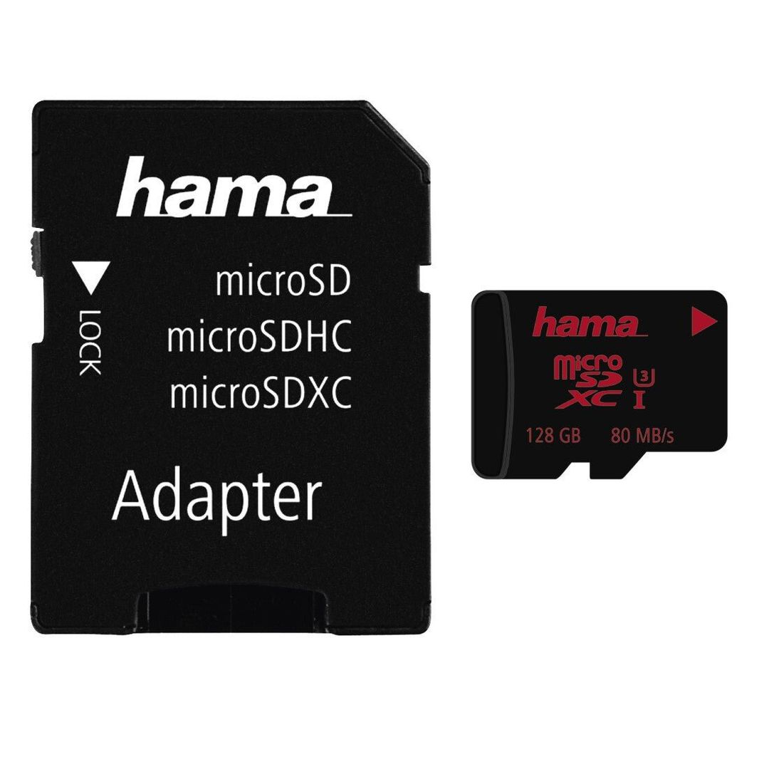 Hama microSDXC 128GB memory card Class 3 UHS-I - Image 1