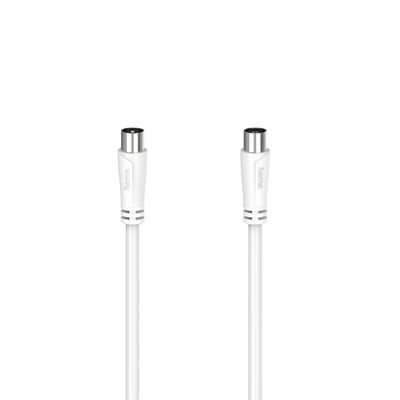 Hama 00205047 coaxial cable 5 m White