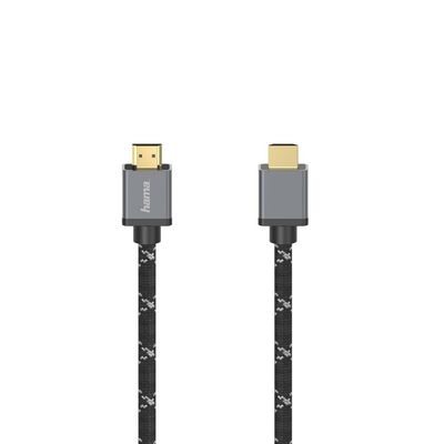Hama 00205238 HDMI cable 1 m HDMI Type A (Standard) Black. Grey