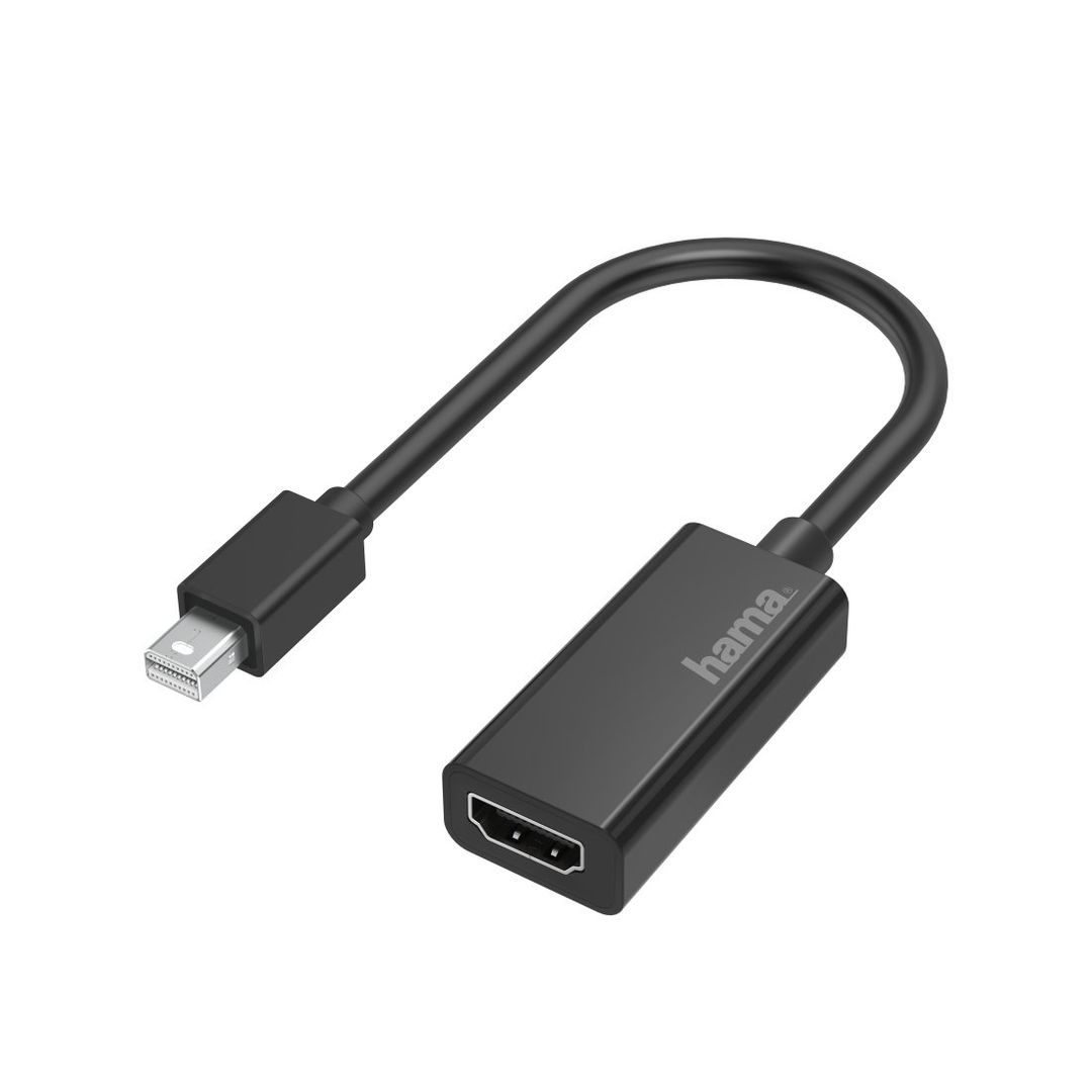 Hama 00200332 video cable adapter Mini DisplayPort HDMI Black - Image 1