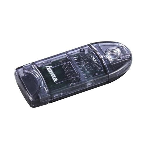 Hama 00124194 card reader USB Anthracite - Image 1