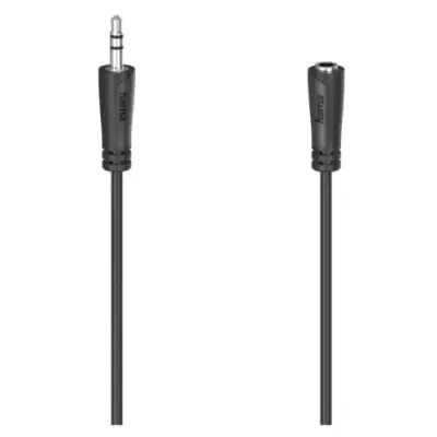 Hama 00205120 audio cable 3 m 3.5mm Black - Thumbnail 2