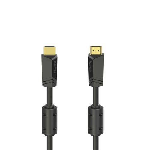 Hama 00205009 HDMI cable 10 m HDMI Type A (Standard) Black - Image 1