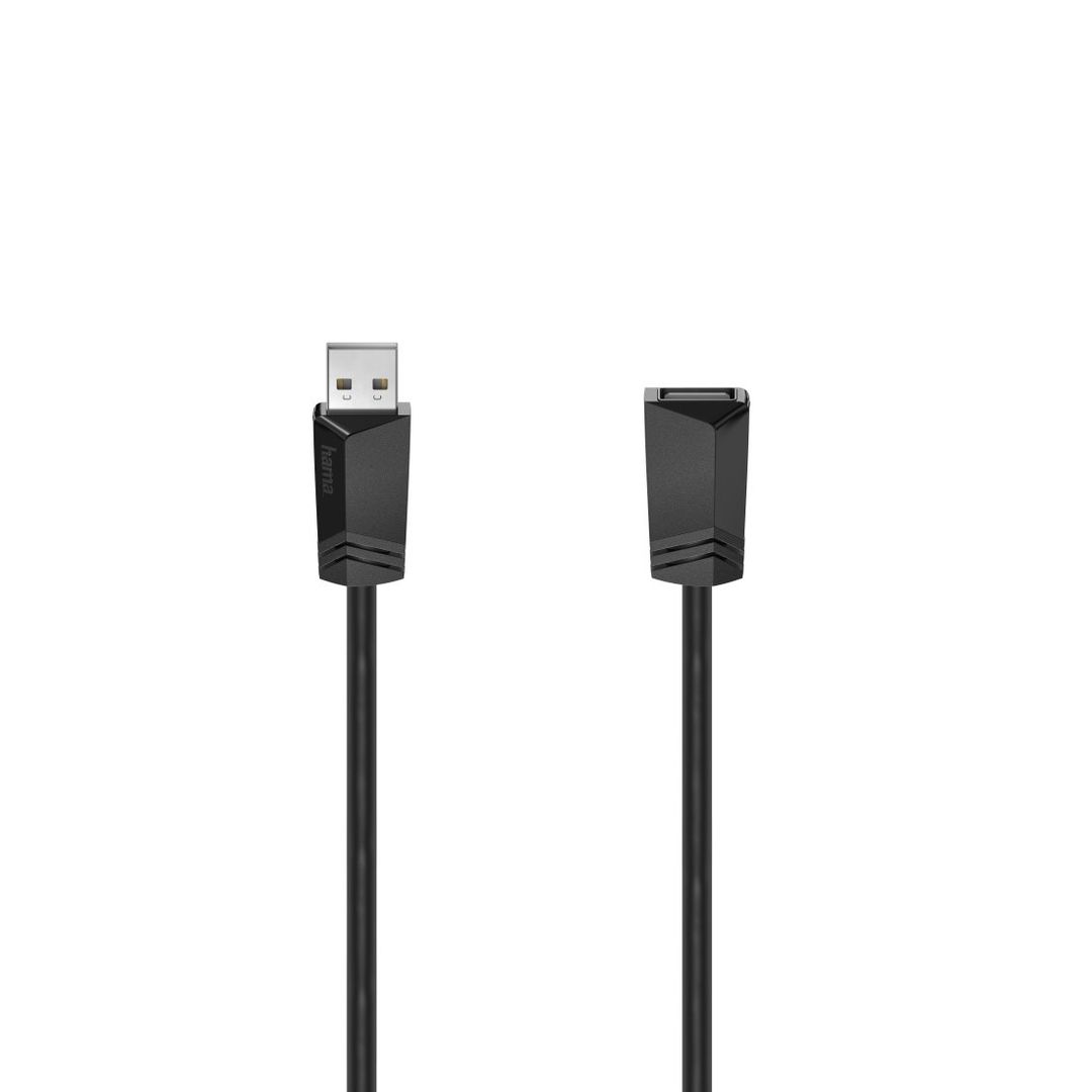 Hama 00200620 USB cable USB 2.0 3 m USB A Black - Image 1