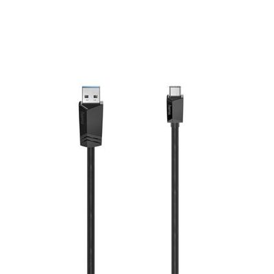 Hama 00200652 USB cable USB 3.2 Gen 1 (3.1 Gen 1) 1.5 m USB C USB A Black
