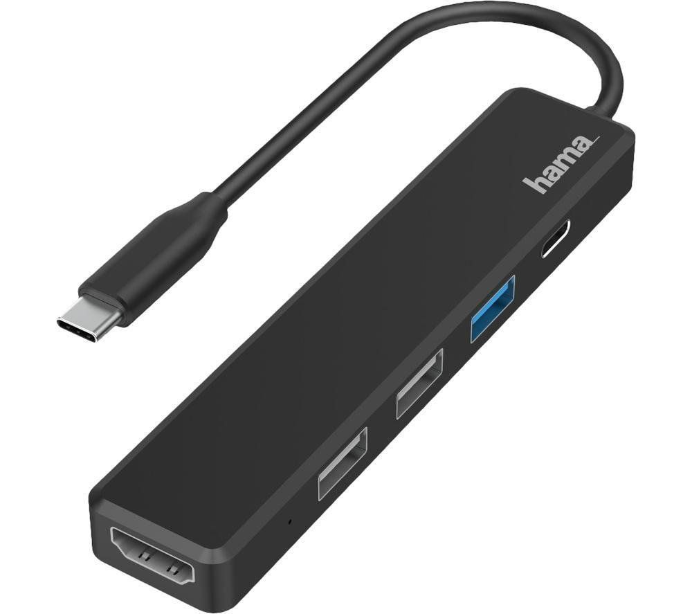 Hama 00200117 laptop dock/port replicator USB 2.0 Black - Image 1