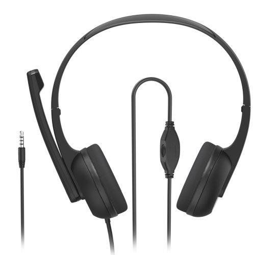 Hama HS-P150 V2 Headset Wired Head-band Office/Call center Black - Image 1