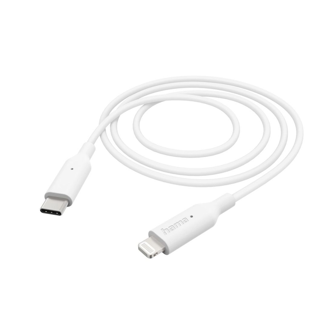 Hama 00201598 lightning cable 1 m White - Image 1