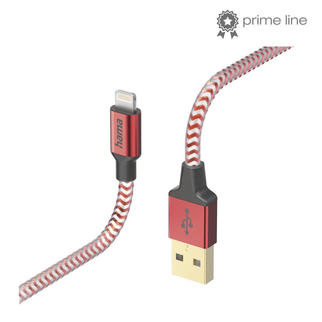 Hama Reflective 1.5 m Red - Image 1