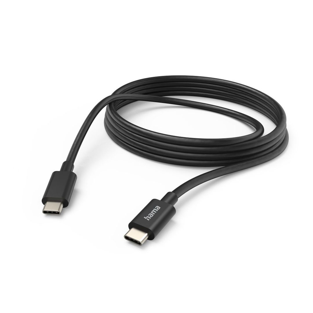 Hama 00201593 USB cable USB 2.0 3 m USB C Black - Image 1