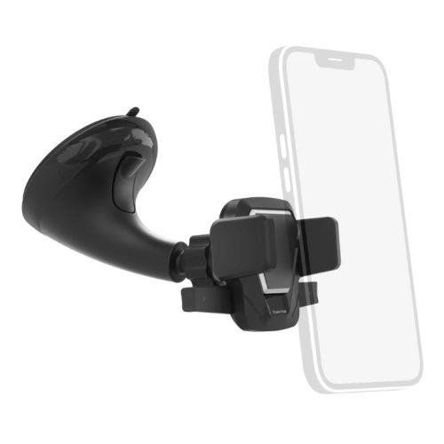 Hama Easy Snap Passive holder Mobile phone/Smartphone Black - Image 1