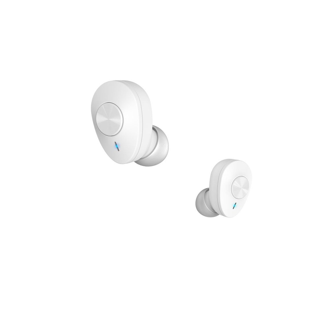 Hama Freedom Buddy Headset True Wireless Stereo (TWS) In-ear Calls/Music USB Type-C Bluetooth Light grey, White - Image 1