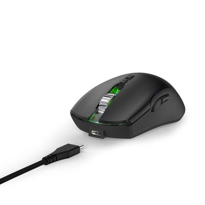 uRage Reaper 510 mouse Gaming Ambidextrous RF Wireless + USB Type-A Optical 16000 DPI