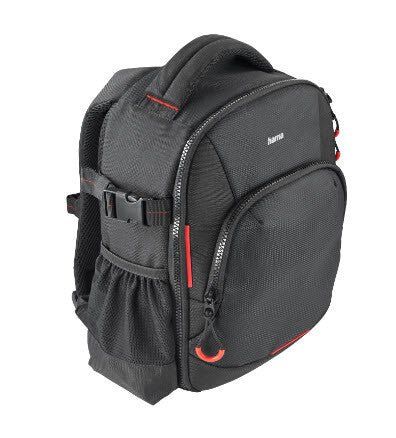 Hama Ohio Backpack Black, Red - Image 1