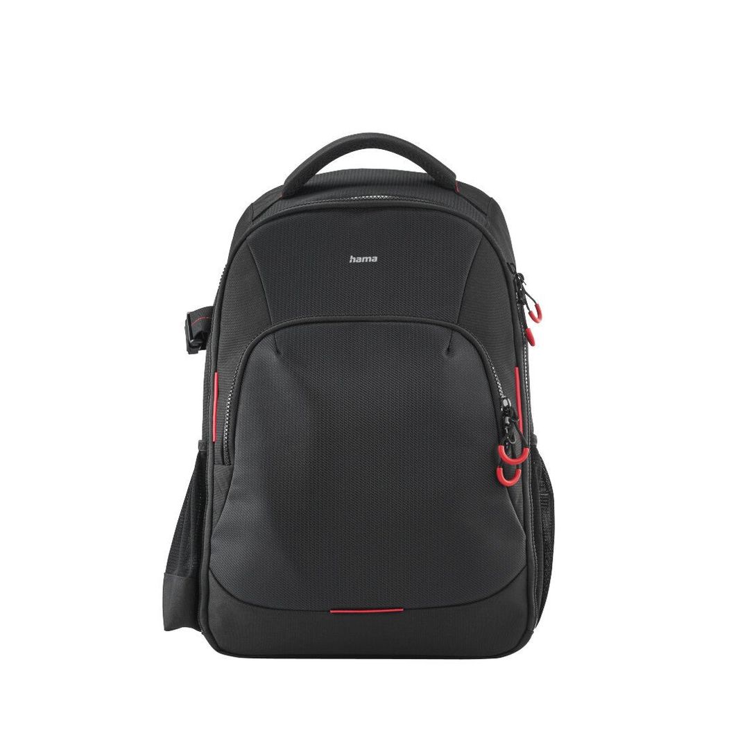 Hama Ohio Backpack Black, Red - Image 1